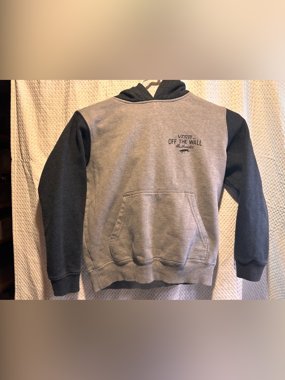Vans Hoodie Pullover Two tone Youth Medium YM